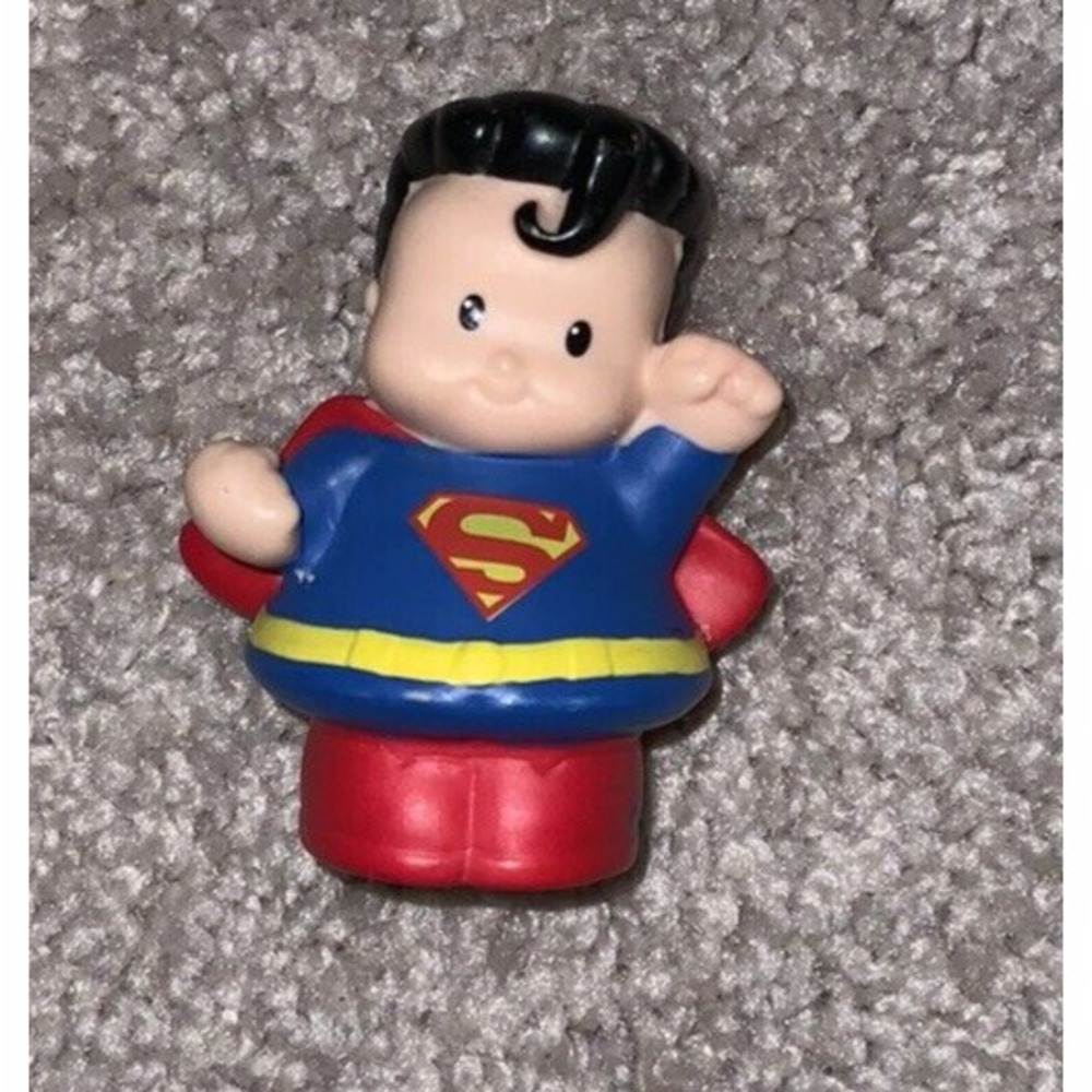 Fisher Price Little People‎ Superman Figure 2.5" Tall
